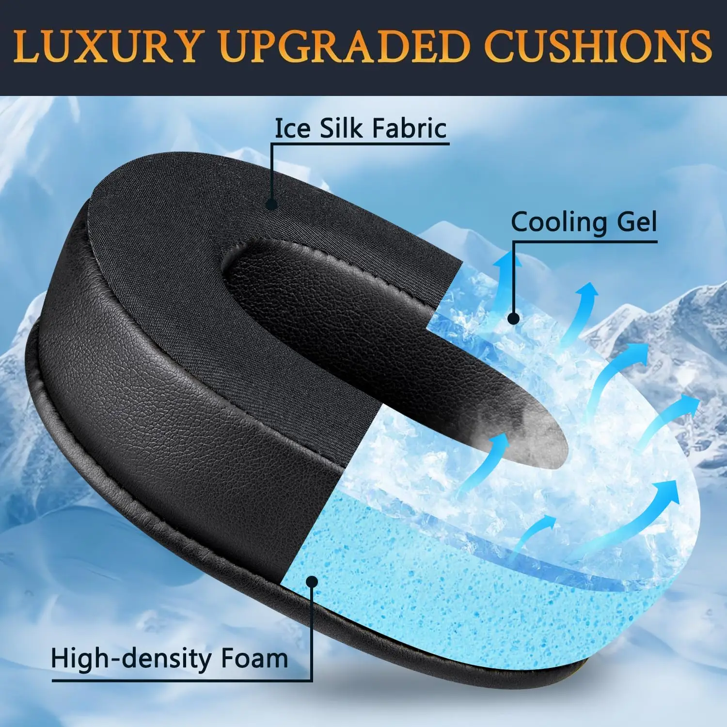 Cooling Gel Replacement Ear Pa - огляд і ціна Cooling Pillow Gel