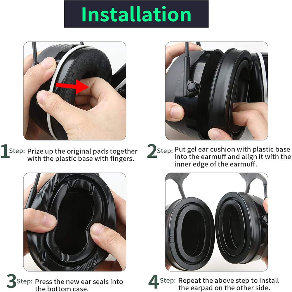 Tactical Headset Earmuffs Gel  - огляд і ціна Cooling Pillow Gel
