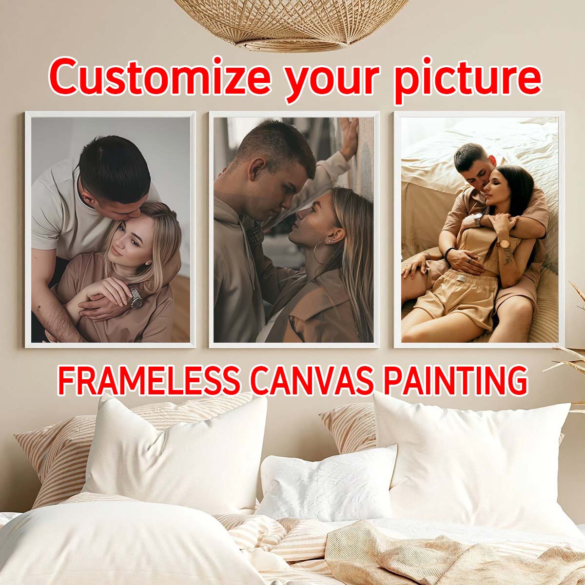 Triptych - 2D Custom Photo Woo - огляд і ціна Home Textiles & Furnishings