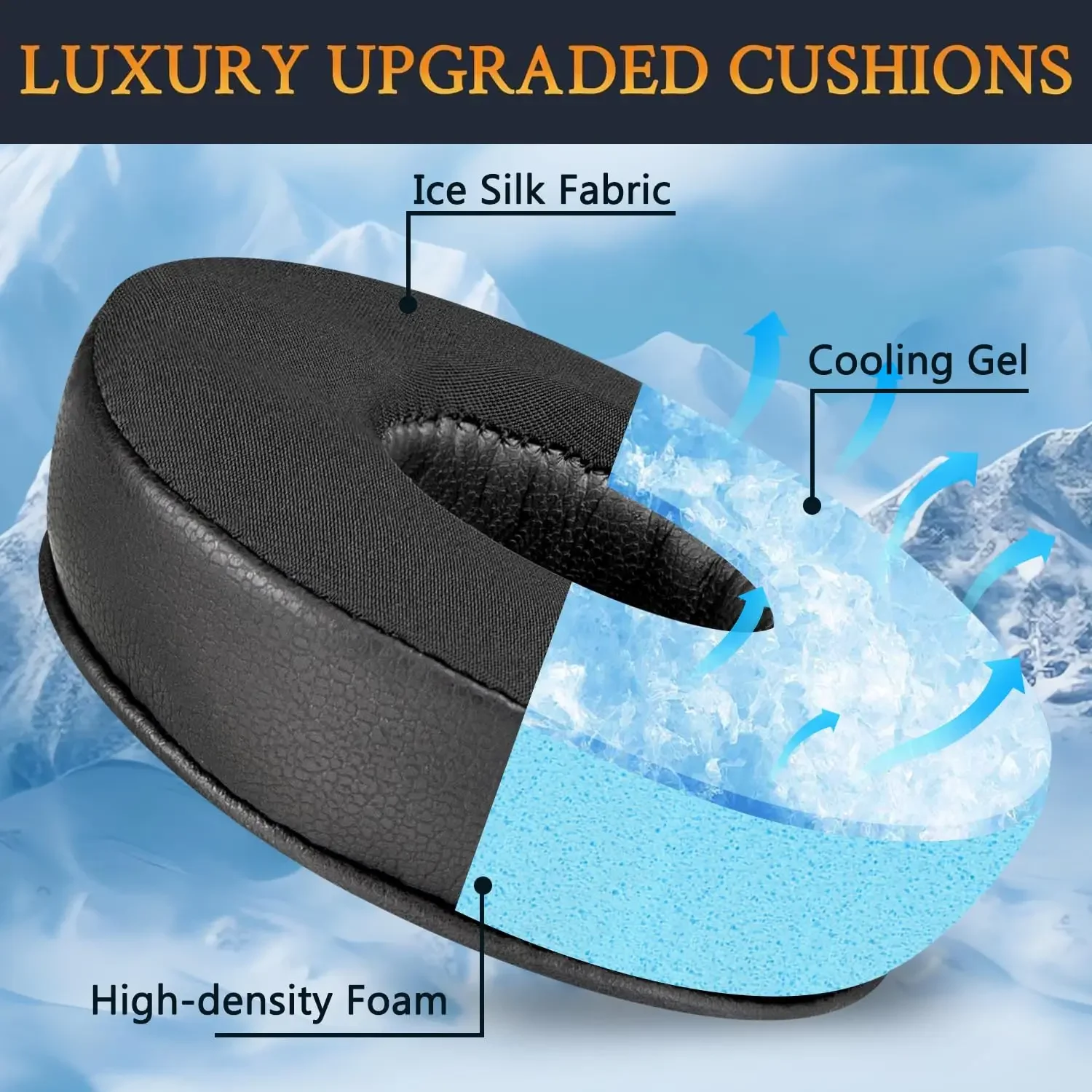 Replacement Ice gel Sleeve Coo - огляд і ціна Cooling Pillow Gel