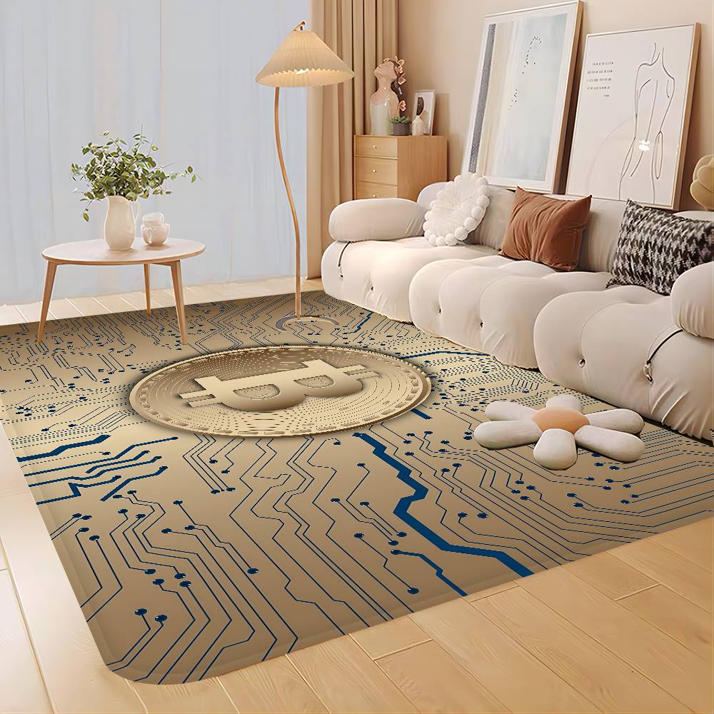 Trends Bitcoin Floor Mat Nordi - огляд і ціна Home Textiles Trends