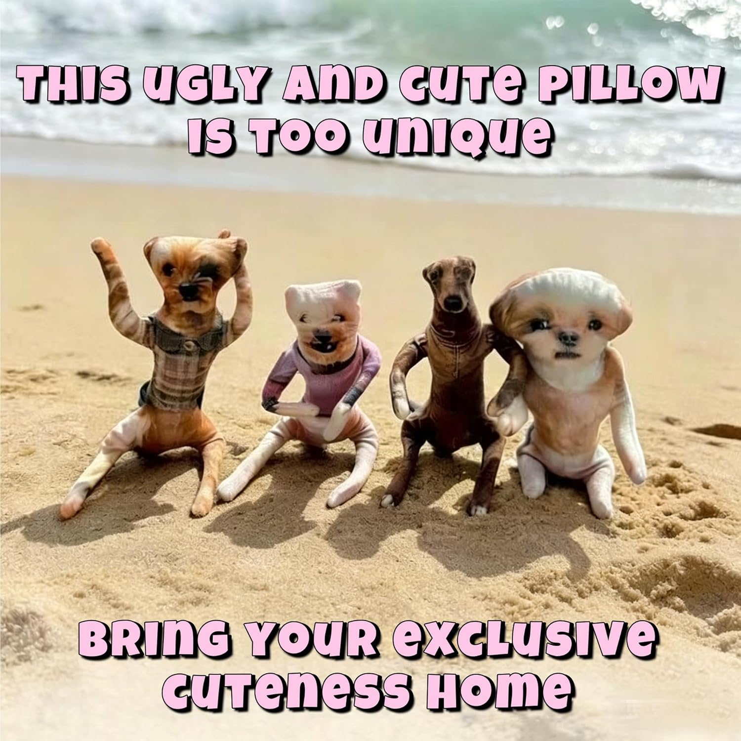 customizable Jointed Plush Fig - огляд і ціна Home Textiles & Furnishings