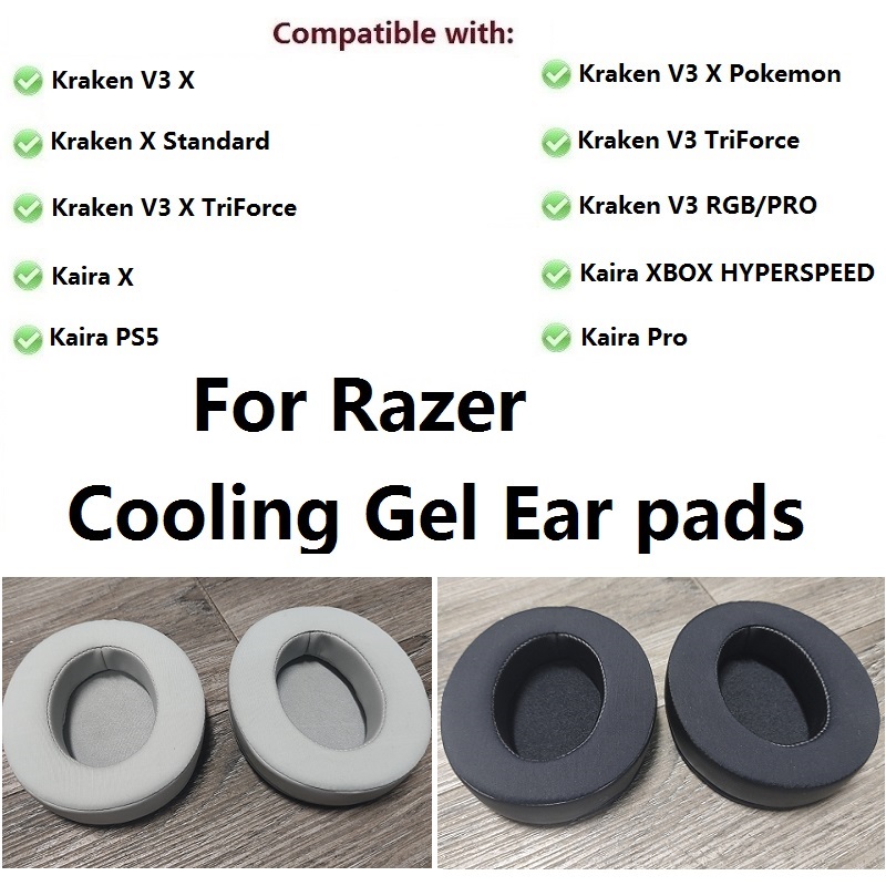 Cooling Gel ear pads For Razer - огляд і ціна Cooling Pillow Gel